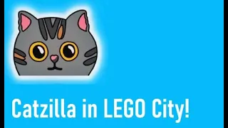 Catzilla in LEGO City!