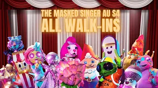 All WALK-INS | The Masked Singer AU S4 | The Masked Central