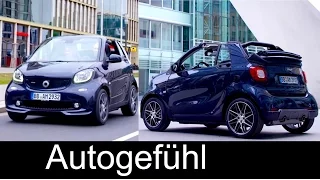 Smart fortwo Brabus Cabriolet preview Exterior/Interior convertible - Autogefühl