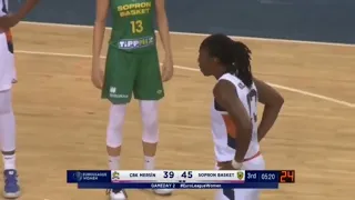 Çukurova evinde dağıldı: 50-75  #FIBA #EuroLeagueWoman ##ÇukurovaBasketbol #Mersin #SopronBasket