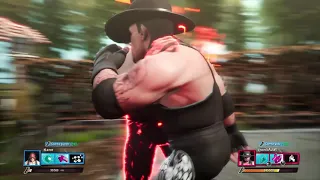 WWE 2K Battlegrounds | Kane VS The Undertaker