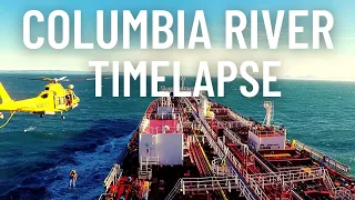 INBOUND & OUTBOUND, COLUMBIA RIVER TIMELAPSE