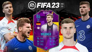 THE GERMAN BOLT ⚡🇩🇪!!! ROAD TO THE WORLD CUP TIMO WERNER PLAYER REVIEW!!! FIFA 23 RTG #57