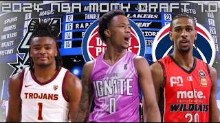2024 NBA Mock Draft 1.0