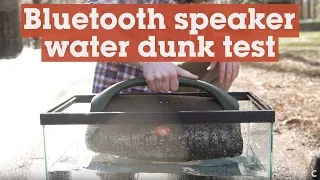 JBL Boombox and Kicker Bullfrog water dunk test | Crutchfield video