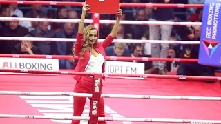 Ring Girls - Lebedev vs Gassiev / Ринг-герлз на бое Лебедев - Гассиев