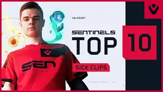 THE VALORANT MVP SICK'S TOP 10 PLAYS!!