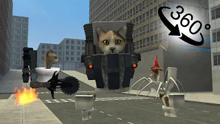First VR 360° Skibidi Cat