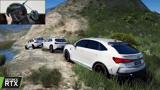 GTA 5 | 2022 MANSORY AUDI RSQ3 SPORTBACK | OFFROAD CONVOY | THE BABY-URUS FROM AUDI