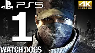 Watch Dogs PS5 Walkthrough Gameplay Part 1 - AIDEN PEARCE [4K "Captured"] FULL GAME - No commentary