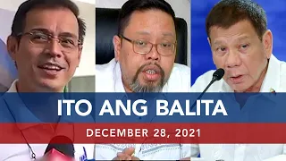 UNTV: ITO ANG BALITA | December 28, 2021