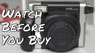 WATCH  BEFORE YOU BUY - Fujifilm Instax Wide 300