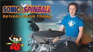 SONIC SPINBALL OPTIONS MUSIC ON DRUMS! *Headphone Warning LUL* -- The8BitDrummer
