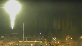 Russia strikes nuclear power plant