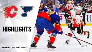 NHL Highlights | Flames @ Blues 11/21/19