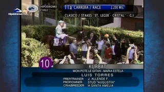 St Leger 2007 - Kurbat - Luis Torres