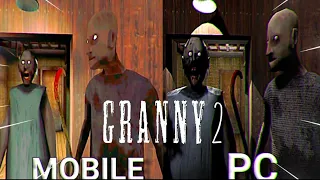 •GRANNY 2 PC VS GRANNY MOBILE• #2