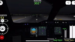 [FS Advanced] A350 Night take-off Dubai engine roar