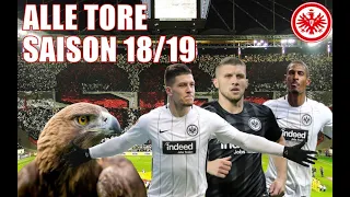 Eintracht Frankfurt - 2018/2019 - Alle Tore Hinrunde