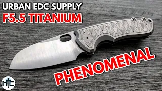 Urban EDC Supply F5.5 Folding Knife - Overview and Review