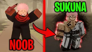 [JUJUTSU INFINITE] Going From NOOB To SUKUNA The King Of Curses In One Video...