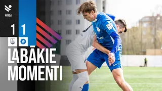 5. kārta. BFC Daugavpils 1:1 RFS (Labākie momenti)