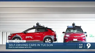 Self-driving vehicles to begin testing in Tucson through Pony.ai