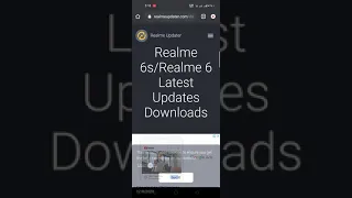 REALME 6 A.38 EU VERSION HOW TO DOWNLOAD AND INSTALL