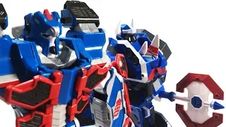 GeoMecha Captain dino Beast Guardian Robot Toys Transformation Play [CoCoVollToys]