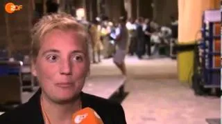 Die Limbo Gewinnerin der Lanz Challenge im INTERVIEW ZDF