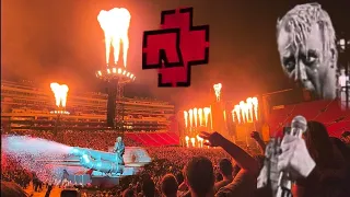 Rammstein concert at The Memorial Colesium in LA in HD 9/23/2022