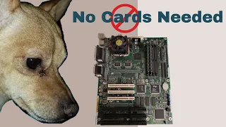 Building a DOS PC with no Expansion Cards