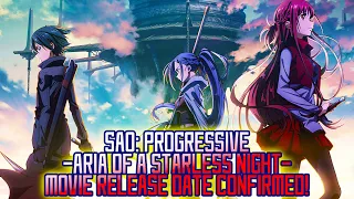 SAO: Progressive Movie Release Date Confirmed! SAO Aniplex Fest | Gamerturk Sword Art Online