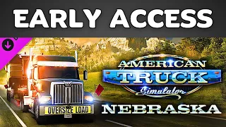 ATS Nebraska DLC First Look | Early Access Gameplay