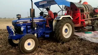 Farmtrac 50 hp Power | #tractor #tractorvideo #farmtrac #farmtrac50 #farming #2wd #threshing #farm