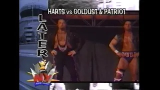 Patriot & Goldust vs British Bulldog & Jim Neidhart   New York Oct 25th, 1997