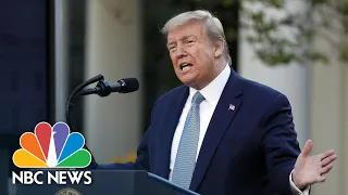 Fact-Checking Trump's Claims On Covid And The Election Throughout The Year | NBC News NOW