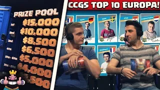 SO INTENSIVE GAMES UM SO VIEL GELD! | Top 10 Spieler Europas im Duell! | CCGS Highlights!