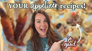 YOUR FAVORITE HOLIDAY APPETIZERS | HOLIDAY APPETIZER RECIPES YOU WILL LOVE