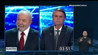 Bolsonaro questiona Lula sobre corrupção na Petrobras