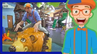 Blippi Visits an Indoor Playground (Kids Time in Las Vegas) | Blippi Full Episodes | Blippi Toys