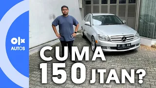 Masih Keliatan Berkelas Dan Belum Kemakan Zaman | Mercedes-Benz C200 Kompressor