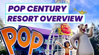 Disney's Pop Century Resort Overview | Room Tour | Disney World Value Resort