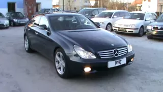 2005 Mercedes CLS 350 V6  Full Review,Start Up, Engine, and In Depth Tour