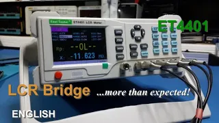 ET4401 Benchtop Digital LCR Meter / Product review  for East Tester LCR Bridge ET4401 ET4402 ET4410