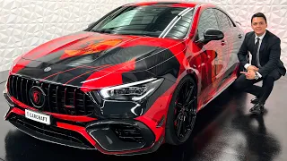 NEW 2022 Mercedes CLA 45 S AMG 1 OF 1 | 300.000$ CARCRAFT Full Review Akrapovic Sound Interior