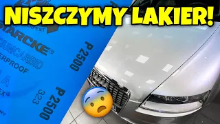 NISZCZYMY LAKIER PAPIEREM ŚCIERNYM! *Zaprawki lakiernicze, czy warto?!*