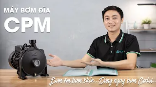 Bơm êm, bơm khỏe dùng ngay Máy bơm đĩa CPM Codol