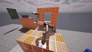 Parkour System in UE5 using motion warping