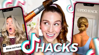 Je teste des hacks TikTok pour les cheveux ! 💇‍♀️